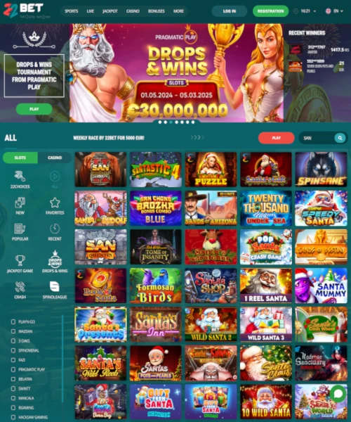 22Bet Casino Review 2024