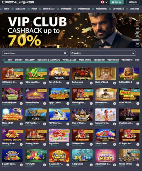 Cristalpoker Casino Review 2024