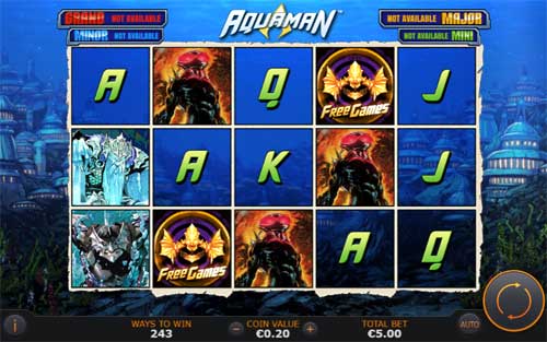 Aquaman slot