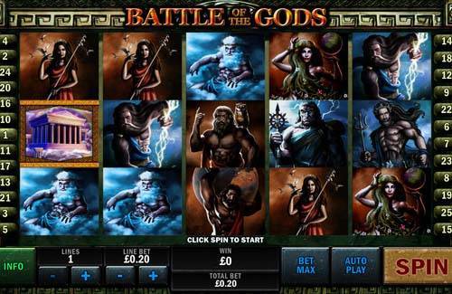 Battle Of The Gods Slot Free