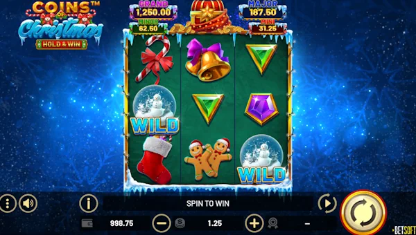 Coins of Christmas gameplay