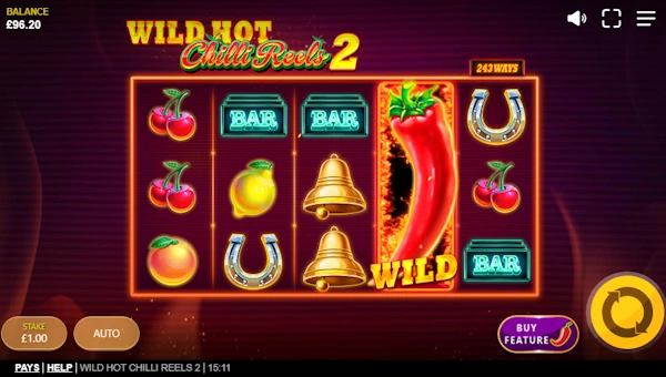 Wild Hot Chilli Reels 2 gameplay