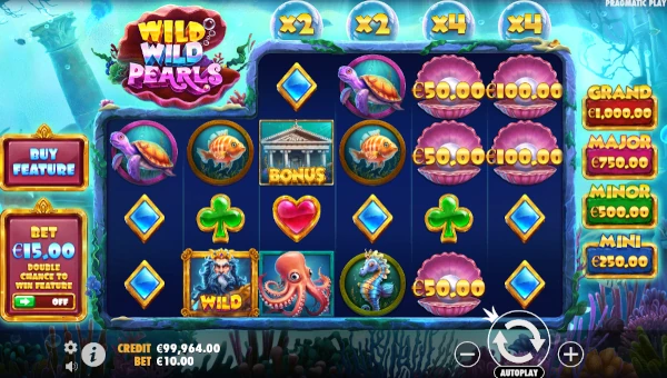 Wild Wild Pearls gameplay